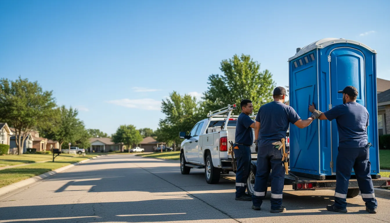 Portable Toilet Rental in Weinert, TX near me